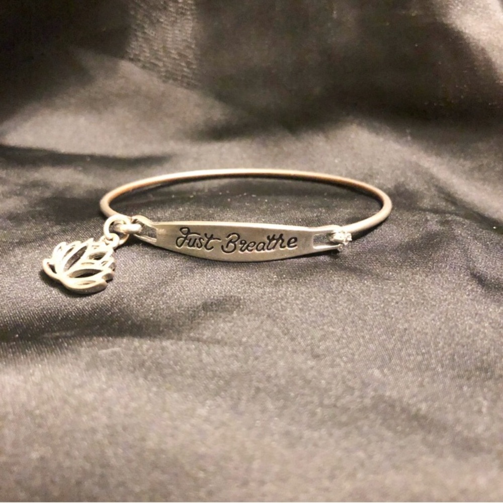 Lightly used “Just Breathe” bracelet
